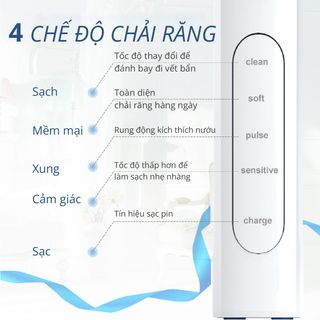Bàn Chải Điện Đầu Xoay Tròn Kachi MK361