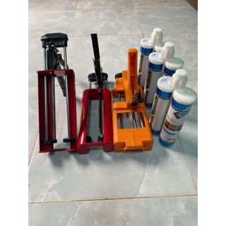 Súng bơm keo 2 thành phần , Súng bắn keo chà ron 2 thành phần bơm keo chít mạch