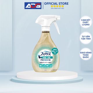 Nước Khử Mùi Làm Thơm Vải Diệt Virus Febreze Premium Clean Laundry Scent - Chai 370ml giá sỉ