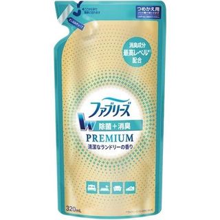 Nước Khử Mùi Làm Thơm Vải Diệt Virus Febreze Premium Clean Laundry Scent - Túi nạp 320ml
