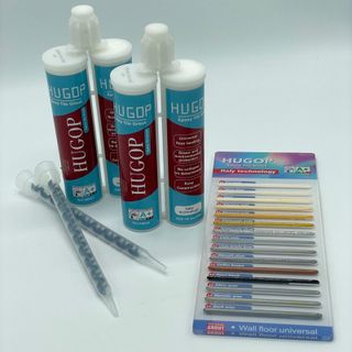Keo Chích Mạch Epoxy 2 Thành Phần -HUGOP 400ml-Nhanh Khô,Chống Thấm ,Chống Bám Bụi