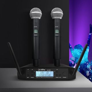 Micro Đầu Thu Lớn GLXD4 - Hút Âm Tốt, Bắt Sóng Xa Ổn Định, Chống Hú Tuyệt Đối, Điều Chỉnh Riêng Biệt