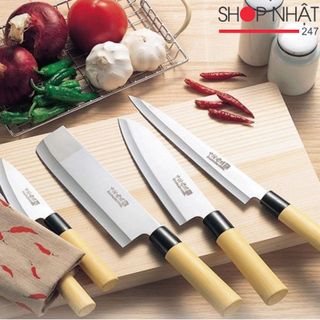 Bộ 5 dao làm bếp Nakamura chất liệu thép không gỉ nội địa Nhật Bản - Nakaya giá sỉ
