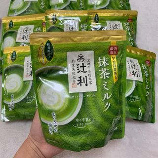 Date T4/2024 Bột trà xanh Matcha nguyên chất làm bánh, trà sữa Uji Milk Kataoka 190g nội địa Nhật Bản - Kokubo