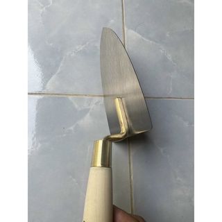 Bay Thép Xây Dựng Cần Bay Mạ Đồng Vàng Cao Cấp Đồng Tâm Cán Chống Xoay Bay Thợ Hồ