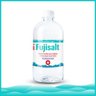 Thùng 12 Chai Nước Súc Miệng Ion Muối Fujisalt 680ml Hương Biển - Bảo vệ răng miệng, Nướu, Vòm Họng hằng ngày