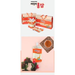 Nước Hồng Sâm Baby Ginseng King DHA Red Ginseng Kids (40ml x 15 gói)