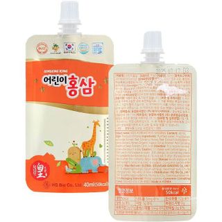 Nước Hồng Sâm Baby Ginseng King DHA Red Ginseng Kids (40ml x 15 gói)