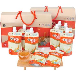 Nước Hồng Sâm Baby Ginseng King DHA Red Ginseng Kids (40ml x 15 gói)