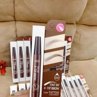 Chì mày phẩy sợi Hasaya Girl 1 nét bút tạo lên 4 sợi mày