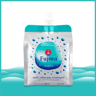 Thùng 40 Túi Nước Uống Ion Kiềm Giàu Hydrogen Cao Cấp Fujiwa Dạng Túi Bạc 300ml - Detox Nhanh Chống Oxy hoá Mạnh