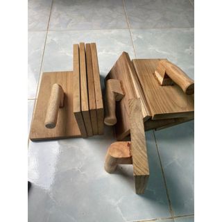 Combo 2 Cái -Bàn Chà Hồ Gỗ Giá Tỵ Cao Cấp Dụng Cụ Xây Dựng Thợ Hồ