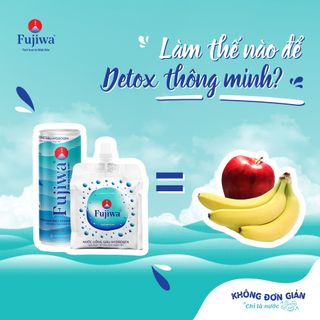 Thùng 40 Túi Nước Uống Ion Kiềm Giàu Hydrogen Cao Cấp Fujiwa Dạng Túi Bạc 300ml - Detox Nhanh Chống Oxy hoá Mạnh