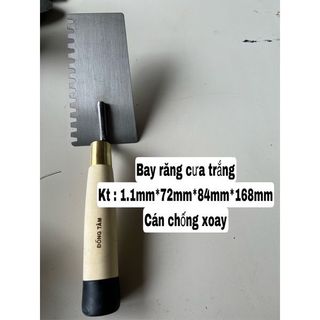 Bay Thợ Hồ Bay Xây Dựng - Bay Thép Răng Cưa Cán Gỗ Cao Cấp Chống Xoay