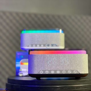 Loa Bluetooth Kiêm Sạc Điện Thoại Không Dây S300 - Màn Hình LCD Cao Cấp, Hệ Thống Đèn LED Bắt Mắt, Âm Thanh Xả Stress Nhẹ Nhàng, Nhỏ Gọn Tiện Dụng