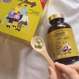 Date mới Set 2 lọ tảo vàng Spirulina EX 1000 viên / lọ nội địa Nhật Bản - Kokubo