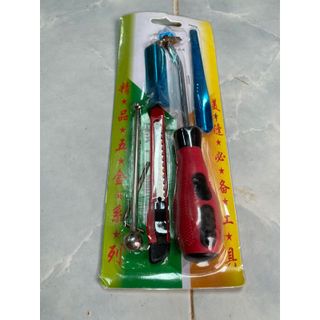 Bộ Dụng Cụ Cào Ron -Lăn Mạch -Miết Góc -6 Món