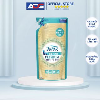 Nước Khử Mùi Làm Thơm Vải Diệt Virus Febreze Premium Clean Laundry Scent - Túi nạp 320ml giá sỉ