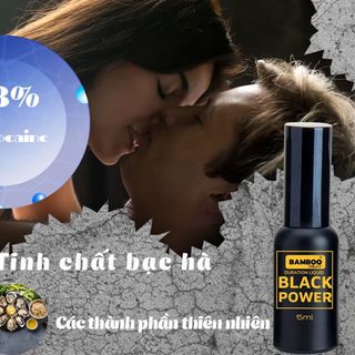 Chai xịt kéo dài thời gian Bamboo black power