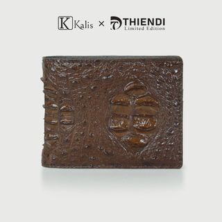 Ví Da Cá Sấu Thật Cao Cấp Hàng Hiệu Kalis x Thiendi Chính Hãng WALN03 Bóp Ví Da Nam Cá Sấu Full Hộp Có Bảo Hành