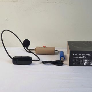Bộ micro không dây đeo tai E67 - Phù hợp cho mọi thiết bị, hỗ trợ thuyết trình, giảng dạy