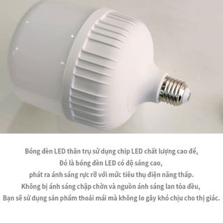 Bóng đèn Led Trụ Nhôm