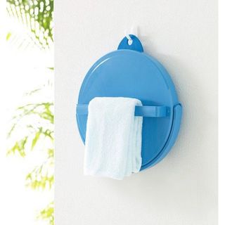 Xô mềm gấp gọn tiện lợi Nakaya Isefuji 8L màu xanh Nội địa Nhật Bản