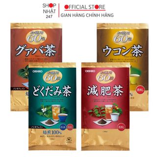 Date 2026 Trà diếp cá, trà lá ổi non, trà Genpi, trà nghệ giảm cân giảm mỡ bụng mỡ mùi, thải độc đẹp da Nhật Bản Kokubo giá sỉ