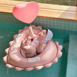 Phao bơi hình trái tim cho bé màu hồng siêu xinh giá sỉ