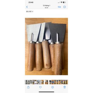 Sủi vệ sinh tường và mặt phẳng cán gỗ 5cm-7cm-9cm-Bó10cây