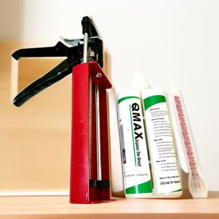 Bộ dụng cụ cạo ron gạch / cạo kẻ gạch +chà ron gạch, trét keo kẻ gạch