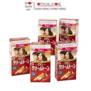 Date T2/2025 Thuốc nhuộm tóc phủ bạc thảo dược Bigen 3G 4G 5G 6G 7G nội địa Nhật Bản - Nakaya giá sỉ
