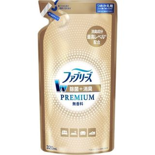 Nước khử mùi khử trùng quần áo túi nạp 320ml Febreze W Disinfecting + Deodorizing Premium Không mùi