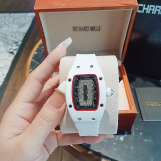 SALE: ĐỒNG HỒ NỮ TRUNG CẤP RICHA MILL.ER CAO SU 4