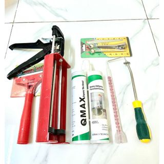 Combo keo chít mạch ,keo chà ron gạch epoxy 2 thành phần, chống thấm, bám bẩn