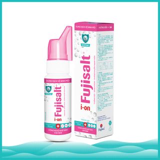Hộp 12 Chai Xịt Mũi Ion Muối Fujisalt Chai 70ml - Dung Dịch Vệ Sinh Mũi Ion Muối Làm Sạch Sâu