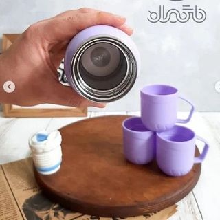 Bình Giữ Nhiệt Kèm 3 Cốc