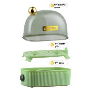 Máy hấp trứng mini, nồi hấp trứng mini, nồi hấp hơi luộc trứng tiện dụng, dụng cụ hấp trứng siêu nhanh chín, đồ luộc trứng mini