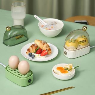 Máy hấp trứng mini, nồi hấp trứng mini, nồi hấp hơi luộc trứng tiện dụng, dụng cụ hấp trứng siêu nhanh chín, đồ luộc trứng mini