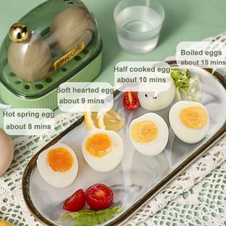 Máy hấp trứng mini, nồi hấp trứng mini, nồi hấp hơi luộc trứng tiện dụng, dụng cụ hấp trứng siêu nhanh chín, đồ luộc trứng mini