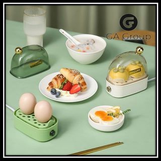 Máy hấp trứng mini, nồi hấp trứng mini, nồi hấp hơi luộc trứng tiện dụng, dụng cụ hấp trứng siêu nhanh chín, đồ luộc trứng mini
