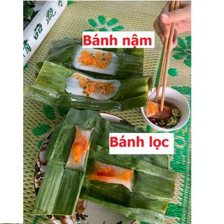 Set 50, 100 bánh nậm Huế thơm ngon, mềm mịn, thoang thoảng vị tôm, chuẩn Huế - CTB708