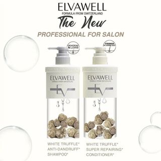 Cặp gội xả giảm gàu siêu suôn mượt Elvawell