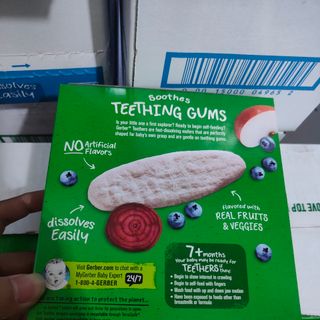 Bánh ăn dặm Gerber Organic hộp giấy 48g