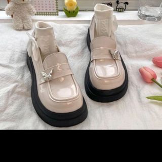 Giầy đốc nữ tang cài bướm i