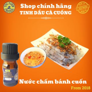 Tinh dầu cà cuống đực tự nhiên thơm cay nồng nàn -  Chai lấy giọt tiêu chuẩn 5mL.