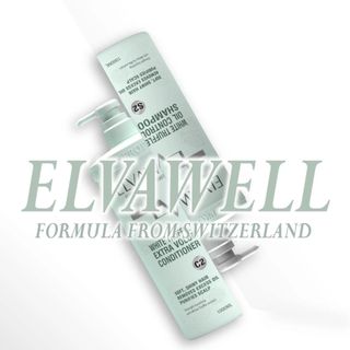 Cặp gội xả giảm rụng tóc sạch dầu bết Elvawell