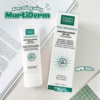 Kem Chống Nắng Phổ Rộng Toàn Diện Ngừa Lão Hóa – MartiDerm The Originals Proteos Screen SPF50+