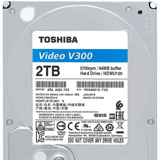 Ổ Cứng HDD Toshiba V300 64MB 2TB 6Gb/S - HDWU120UZSVA giá sỉ