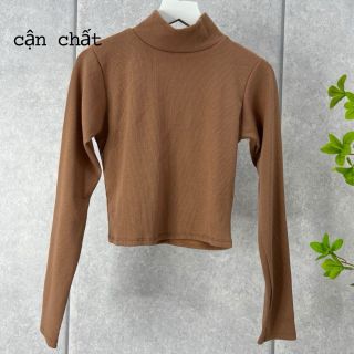 Áo cổ lọ tay dài form CRT